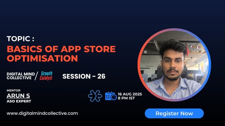 Basics of App Store Optimization (ASO) {Live Session Recording) Malayalam