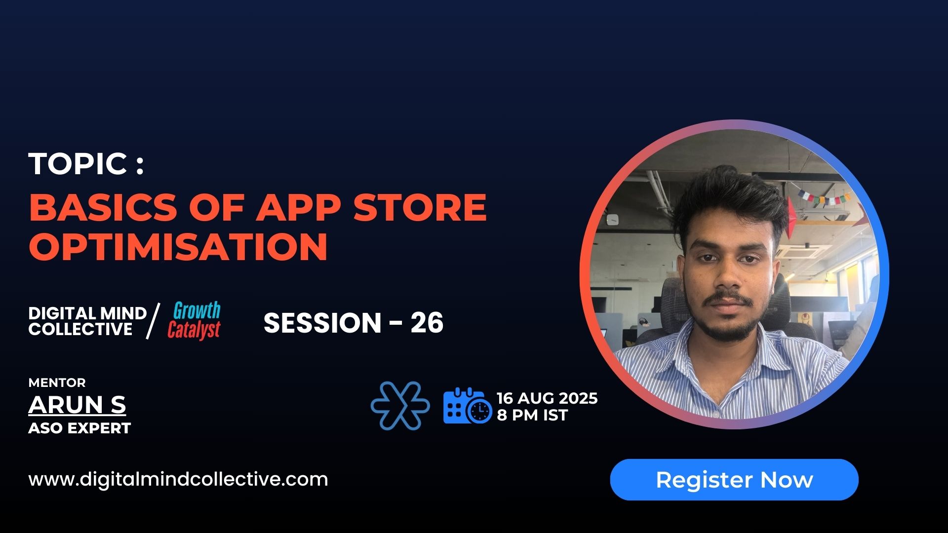 Basics of App Store Optimization (ASO) {Live Session Recording) Malayalam